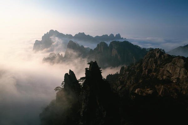 Sea of clouds, Huangshan